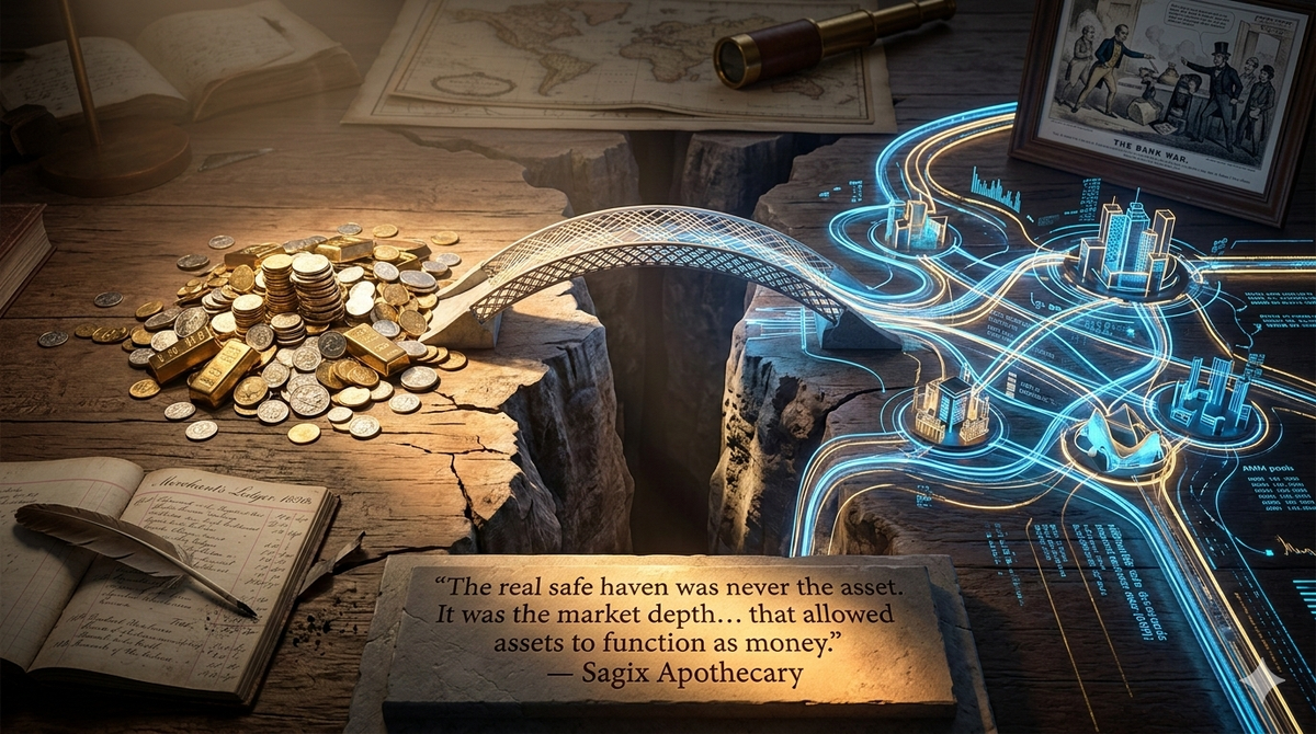 The bank war: Central vs. decentralized money